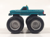 Vintage 1980 McDonald's Bigfoot Monster Truck Ford Teal Green Plastic Die Cast Toy Car Vehicle