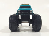 Vintage 1980 McDonald's Bigfoot Monster Truck Ford Teal Green Plastic Die Cast Toy Car Vehicle