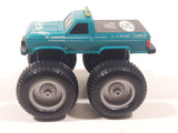 Vintage 1980 McDonald's Bigfoot Monster Truck Ford Teal Green Plastic Die Cast Toy Car Vehicle