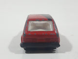 Rare Vintage Zee Toys Dyna Wheels D83 Volkswagen Golf GTI Red Die Cast Toy Car Vehicle