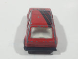 Rare Vintage Zee Toys Dyna Wheels D83 Volkswagen Golf GTI Red Die Cast Toy Car Vehicle