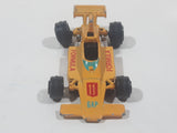 Vintage 1980s Yatming No. 1311 Lola T370 Formula 1 Indy #11 "GAP" Yellow Die Cast Toy Race Car Vehicle