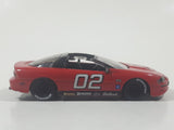 Jada Toys No. 91289 2002 Chevy Camaro Red 1/64 Scale Die Cast Toy Car Vehicle