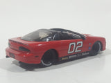 Jada Toys No. 91289 2002 Chevy Camaro Red 1/64 Scale Die Cast Toy Car Vehicle