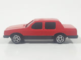 Vintage Summer Marz Karz No. 8802 Volvo 760 Sedan Safety #1 Red Die Cast Toy Car Vehicle Made in China