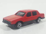 Vintage Summer Marz Karz No. 8802 Volvo 760 Sedan Safety #1 Red Die Cast Toy Car Vehicle Made in China