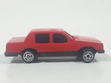Vintage Summer Marz Karz No. 8802 Volvo 760 Sedan Safety #1 Red Die Cast Toy Car Vehicle Made in China