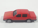 Vintage Summer Marz Karz No. 8802 Volvo 760 Sedan Safety #1 Red Die Cast Toy Car Vehicle Made in China