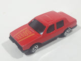 Vintage Summer Marz Karz No. 8802 Volvo 760 Sedan Safety #1 Red Die Cast Toy Car Vehicle Made in China