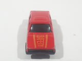 Vintage Summer Marz Karz No. 8802 Volvo 760 Sedan Safety #1 Red Die Cast Toy Car Vehicle Made in China