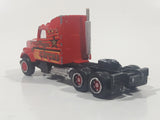Vintage Majorette Super Movers 600 Series Circus Semi Tractor Truck Red 1/87 Scale Die Cast Toy Car Vehicle