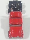 Vintage Majorette Super Movers 600 Series Circus Semi Tractor Truck Red 1/87 Scale Die Cast Toy Car Vehicle
