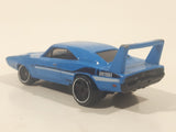 2017 Hot Wheels Muscle Mania '69 Dodge Charger Daytona Blue Die Cast Toy Muscle Car Vehicle
