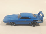 2017 Hot Wheels Muscle Mania '69 Dodge Charger Daytona Blue Die Cast Toy Muscle Car Vehicle