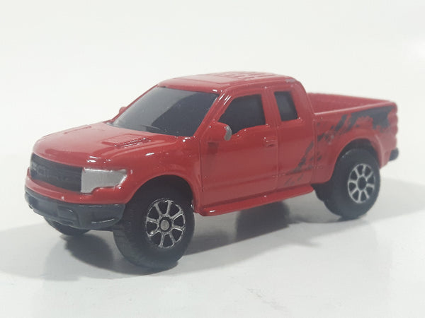 2010 Maisto Fresh Metal Ford F-150 SVT Raptor Truck Red Die Cast Toy Car Vehicle