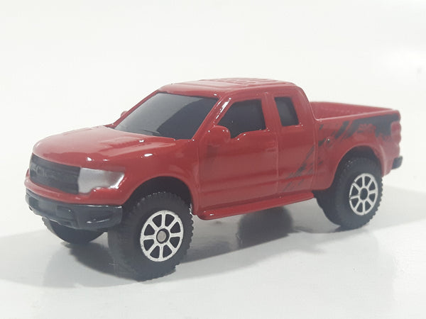 2010 Maisto Fresh Metal Ford F-150 SVT Raptor Truck Red Die Cast Toy Car Vehicle
