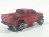 2010 Maisto Fresh Metal Ford F-150 SVT Raptor Truck Red Die Cast Toy Car Vehicle