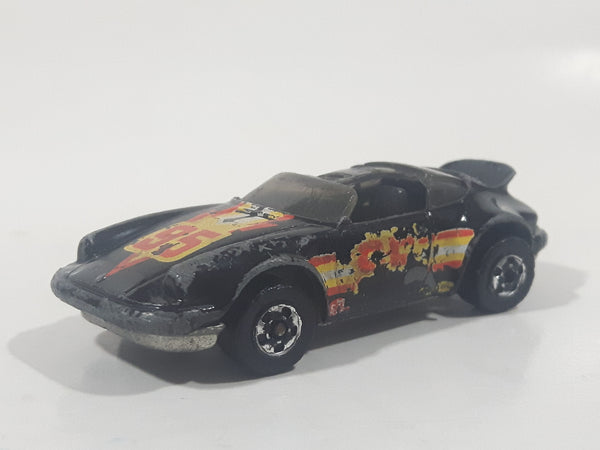 1982 Hot Wheels Porsche 911 P-911 Black Die Cast Toy Car Vehicle