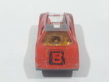 Vintage 1973 Lesney Matchbox Superfast No. 27 Lamborghini Countach Red #8 Die Cast Toy Super Dream Car Vehicle with Opening Rear Hood Made in England