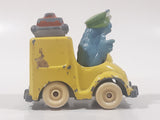 1981, 1983 Playskool The Muppets Sesame Street Blue Cookie Monster Yellow Die Cast Toy Car Vehicle