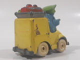 1981, 1983 Playskool The Muppets Sesame Street Blue Cookie Monster Yellow Die Cast Toy Car Vehicle
