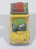1981, 1983 Playskool The Muppets Sesame Street Blue Cookie Monster Yellow Die Cast Toy Car Vehicle