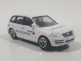 RealToy British Airways VW Touareg Van White 1/61 Scale Die Cast Toy Car Vehicle