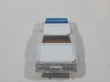 Vintage Warner Bro. ERTL Dukes of Hazzard 1980 Pontiac Bonneville Sheriff Police Cop White Die Cast Toy Car Vehicle TV Show Collectible Blue Lights
