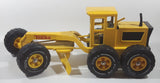 Vintage 1970s Tonka 16210 MR-970 Road Grader Yellow 17 1/2" Long Pressed Steel Die Cast Toy Car Vehicle