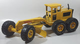 Vintage 1970s Tonka 16210 MR-970 Road Grader Yellow 17 1/2" Long Pressed Steel Die Cast Toy Car Vehicle