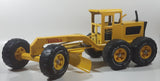 Vintage 1970s Tonka 16210 MR-970 Road Grader Yellow 17 1/2" Long Pressed Steel Die Cast Toy Car Vehicle