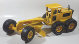 Vintage 1970s Tonka 16210 MR-970 Road Grader Yellow 17 1/2" Long Pressed Steel Die Cast Toy Car Vehicle