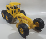 Vintage 1970s Tonka 16210 MR-970 Road Grader Yellow 17 1/2" Long Pressed Steel Die Cast Toy Car Vehicle