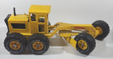 Vintage 1970s Tonka 16210 MR-970 Road Grader Yellow 17 1/2" Long Pressed Steel Die Cast Toy Car Vehicle