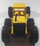 Vintage 1970s Tonka 16210 MR-970 Road Grader Yellow 17 1/2" Long Pressed Steel Die Cast Toy Car Vehicle
