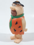 Vintage 1980 Hanna-Barbera Productions The Flintstones Fred Flintstone 4 3/4" Tall Squeaky Rubber Toy Figure 822529