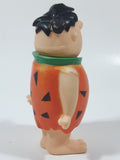 Vintage 1980 Hanna-Barbera Productions The Flintstones Fred Flintstone 4 3/4" Tall Squeaky Rubber Toy Figure 822529