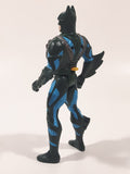 1995 Kenner DC Comics Batman Blue and Black Suit 5" Tall Toy Action Figure Bruce Wayne