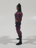 1993 Kenner DC Comics Batman Mask of Phantasm Pink Purple Magenta Suit 4 3/4" Tall Toy Action Figure Bruce Wayne