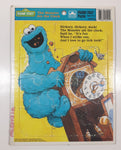 Vintage 1989 Golden CTW Sesame Street The Monster Ate The Clock Frame Tray Puzzle