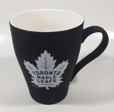 Brands Unlimited Toronto Maple Leafs NHL Ice Hockey Team Black 4 1/4" Tall Ceramic Coffee Mug Cup