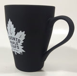 Brands Unlimited Toronto Maple Leafs NHL Ice Hockey Team Black 4 1/4" Tall Ceramic Coffee Mug Cup