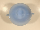 Vintage Pyrex Delphite Light Blue Glass Pedestal Sugar Bowl