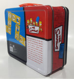 2006 Sababa Toys 20th Century Fox The Simpsons Dominoes Tin Metal Lunch Box Container Missing Two Dominos
