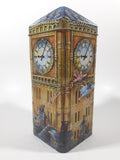 Churchill's Peter Pan Big Ben Clock 3D Metal Tin Coin Bank Collectible