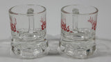 Vintage Coors Miniature 1 7/8" Tall Beer Mug Shaped Shot Glasses with Handles