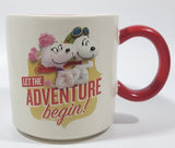 2015 Hallmark Twentieth Century Fox Blue Sky Studios The Peanuts Movie by Schulz Snoopy and Fifi 3 3/4" Tall Ceramic Coffee Mug Cup