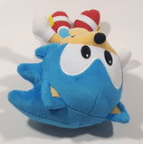 Sega Sonic The Hedgehog 9" Tall Toy Plush Video Game Character No Tags