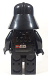 2010 Lego LucasFilm Star Wars Darth Vader Character 9" Tall Plastic Digital Alarm Clock
