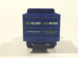 1-800-Got-Junk? Dump Truck White and Blue Die Cast Toy Car Vehicle